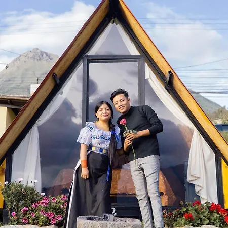 Hospedaje Campo Lago Y Glamping Otavalo Exterior foto